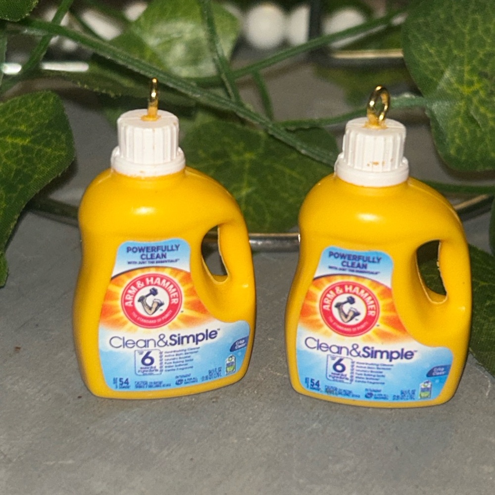Arm & Hammer Yellow Earrings